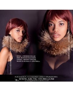 Russian Raccoon Fur Neck Warmer – Rustic Edge