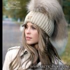 Mohawk Fur Beanie · Amber Fox Tail · Star Brooch
